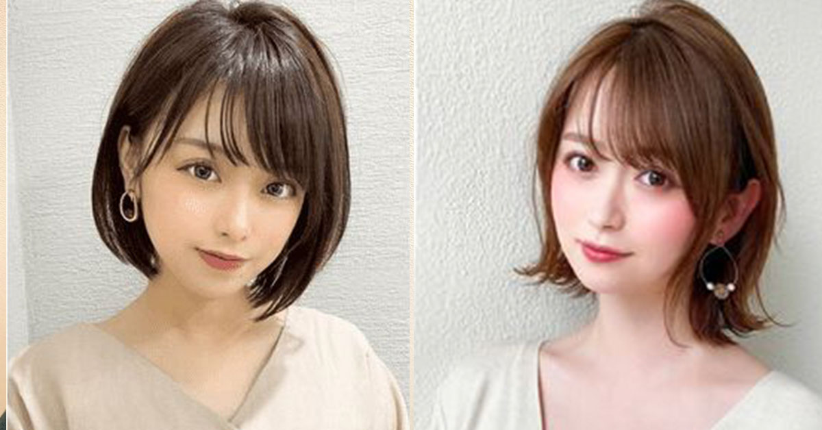 直发体型推荐的10种波波头发型（无刘海，有刘海）